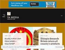 Tablet Screenshot of ethiopya.com